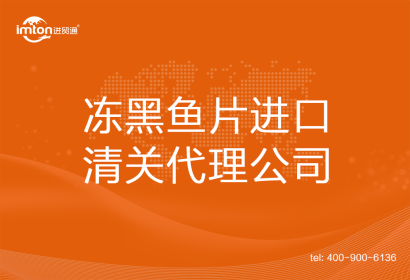 凍黑魚片??????進(jìn)口清關(guān)代理公司